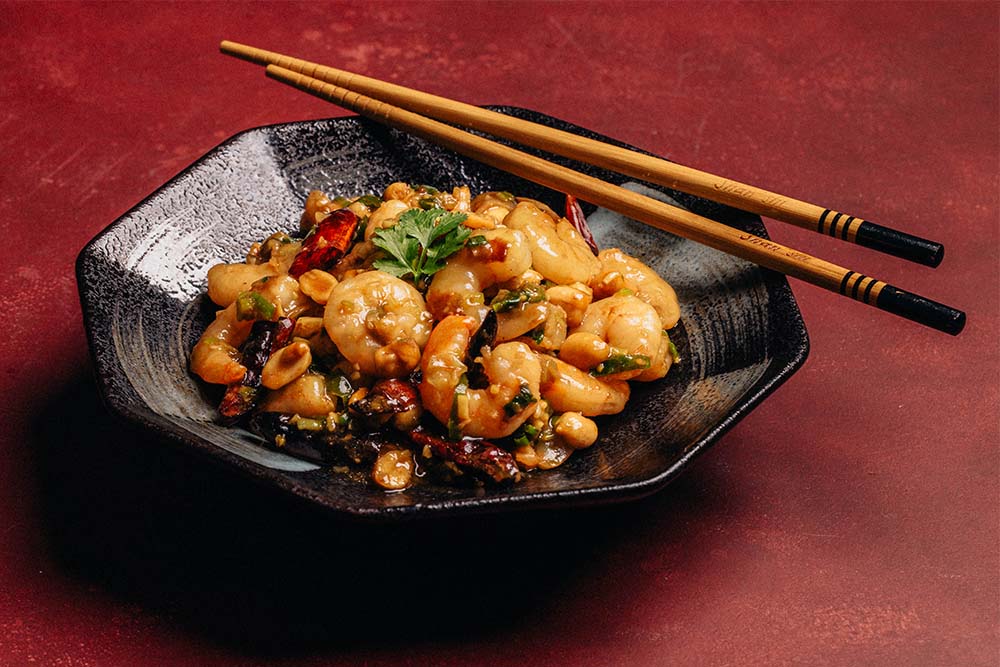 Kung Pao Garnelen