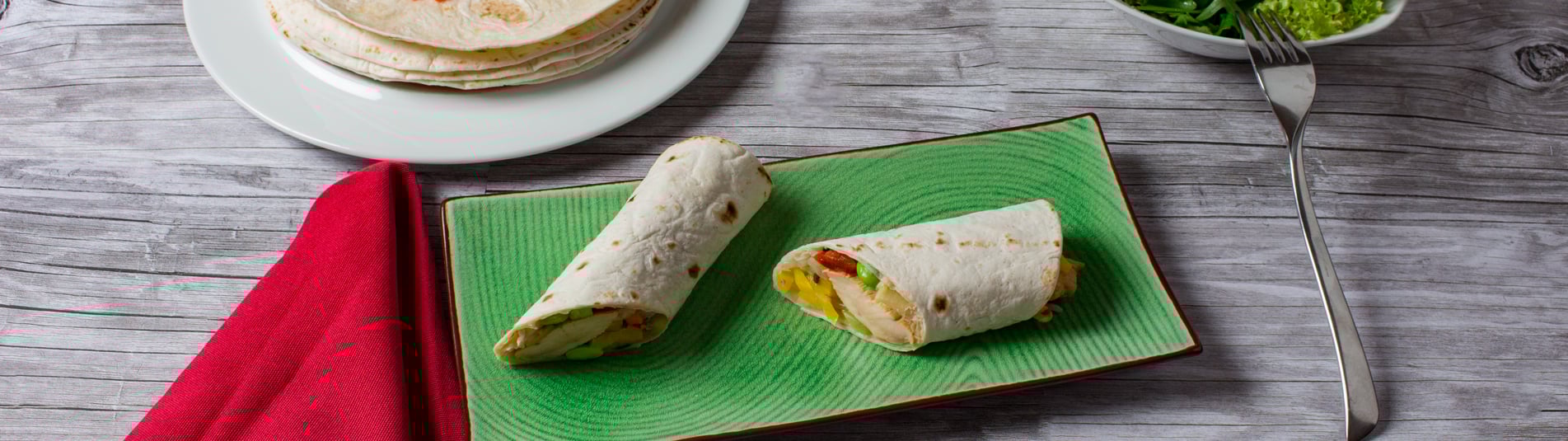 Iglo Asiawrap mit Huhn und Gemüse