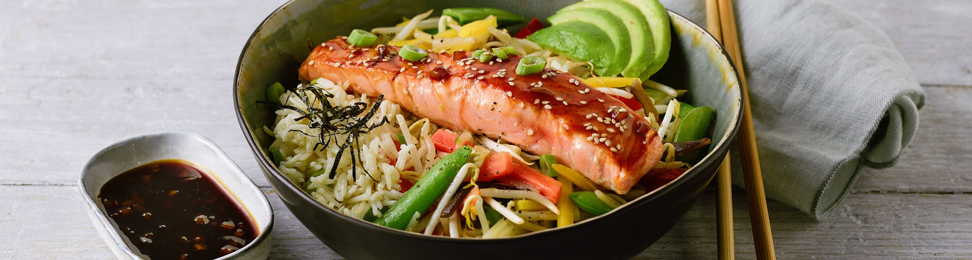 Lachs Terryiaki Bowl | iglo