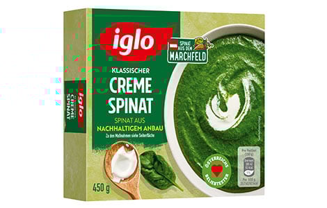 Hol dir deine Vitamine mit dem iglo Cremespinat