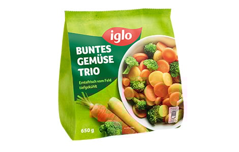 Buntes Gemüse Trio Packung
