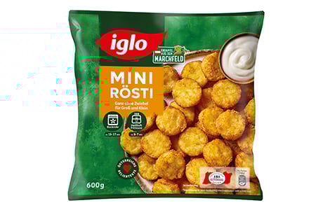 Backrohr Mini Rösti Packung
