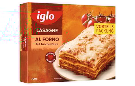 Lasagne al Forno 700g | iglo