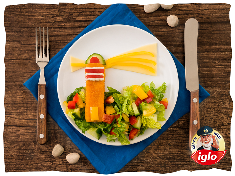 Kinderrezept: Leuchtturm